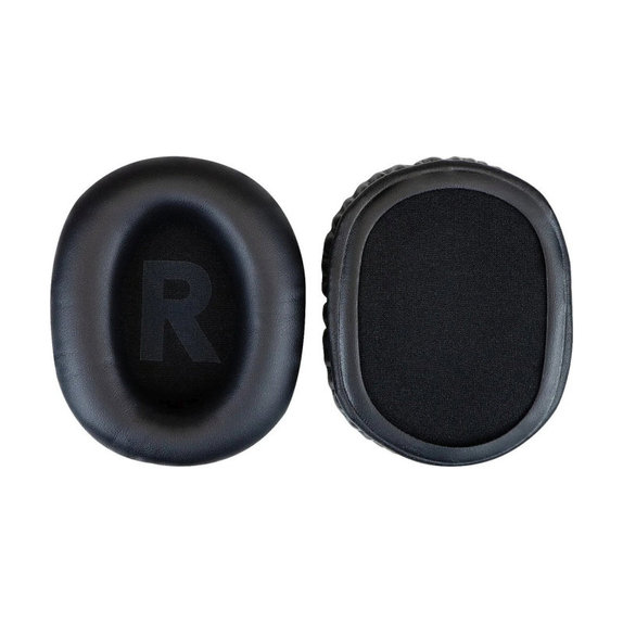 Náhradné Náušníky pre Logitech G Pro X, Pamäťová pena + PU Koža, Čierne, 1 pár