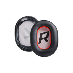 Náhradné Náušníky pre Plantronics BackBeat Pro 2, Voyager 8200 UC, PU Koža, Čierne, 1 pár