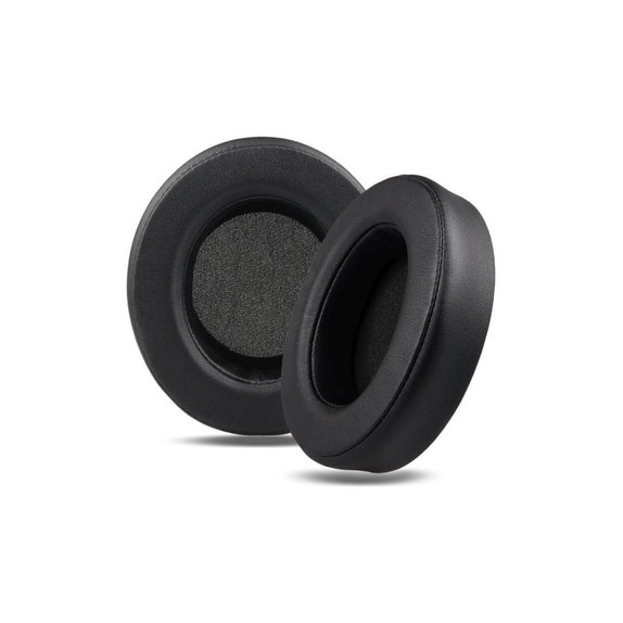 Náhradné Náušníky pre Razer Kraken Pro V2 7.1, Pamäťová pena + PU Koža, Čierne, Chladivý Gél, 1 pár