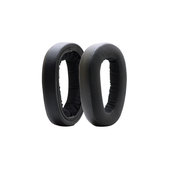 Náhradné Náušníky pre Sennheiser GSP500, GSP600, Pamäťová pena + PU Koža, Čierne, 1 pár