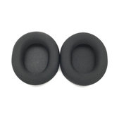 Náhradné Náušníky pre Steelseries Arctics 1, 3, 5, 7, 9 Pro, Pamäťová pena + Textil, Čierne, 1 pár