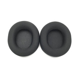 Náhradné Náušníky pre Steelseries Arctics 1, 3, 5, 7, 9 Pro, Pamäťová pena + Textil, Čierne, 1 pár