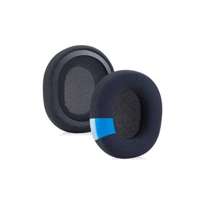 Náhradné Náušníky pre Steelseries Arctics 1, 3, 5, 7, 9 Pro, Pamäťová pena + Textil, Čierne, Chladivý Gél, 1 pár