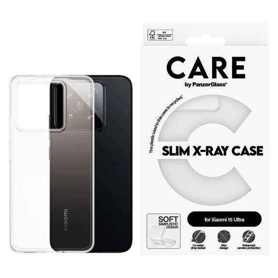 Puzdro X-Ray pre Xiaomi 15 Ultra, Transparentná, PanzerGlass