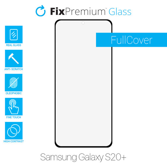 FixPremium FullCover Glass - Tvrdené Sklo pre Samsung Galaxy S20+