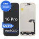 Displej Hard OLED 120Hz pre iPhone 16 Pro, Dotykové sklo s rámom, FixPremium