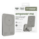 Bezdrôtová PowerBank 5000 mAh, s otočným stojanom 20 W, kompatibilná s MagSafe, Qi2/USB-C, Titán, empower