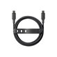 Kábel USB-C, 60 W, Racing, 2 m, Vesmírna čierna, empower