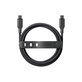 Kábel USB-C, 240 W, Racing, 1,2 m, Vesmírna čierna, empower