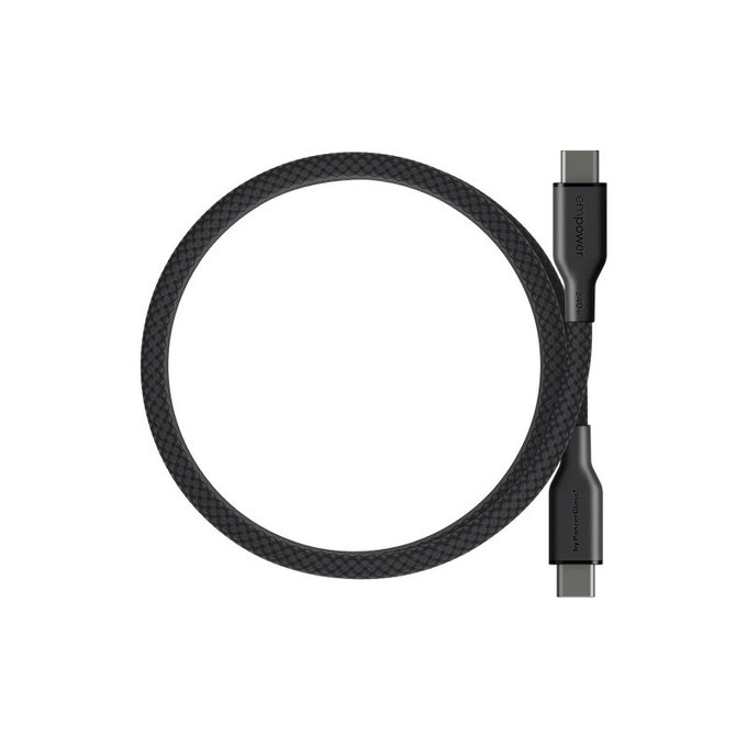 Kábel USB-C, 240 W, Magnetic, 1,5 m, Vesmírna čierna, empower