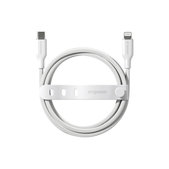 Kábel USB-C/Lightning, 60 W, Racing, 1,2 m, Striebornobiela, empower