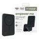 Bezdrôtová PowerBank 5000 mAh, s otočným stojanom 20 W, kompatibilná s MagSafe, Qi2/USB-C, Vesmírna čierna, empower