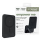 Bezdrôtová PowerBank 5000 mAh, s otočným stojanom 20 W, kompatibilná s MagSafe, Qi2/USB-C, Vesmírna čierna, empower