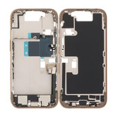 Apple iPhone 16 Pro - Stredný Rám + Tlačidlá Zapínania, Hlasitosti a Kamery (Desert Titanium)