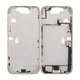 Apple iPhone 16 Pro Max - Stredný Rám + Tlačidlá Zapínania, Hlasitosti a Kamery (White Titanium)