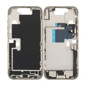 Apple iPhone 16 Pro Max - Stredný Rám + Tlačidlá Zapínania, Hlasitosti a Kamery (Natural Titanium)
