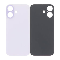 Apple iPhone 17 - Sklo Zadného Housingu so Zväčšeným Otvorom na Kameru (Lavender)