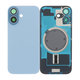 Apple iPhone 17 - Sklo Zadného Housingu + Sklíčko Kamery + Kovový Pliešok + Magsafe Magnet (Mist Blue)