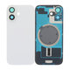Apple iPhone 17 - Sklo Zadného Housingu + Sklíčko Kamery + Kovový Pliešok + Magsafe Magnet (White)