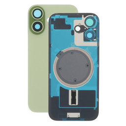 Apple iPhone 17 - Sklo Zadného Housingu + Sklíčko Kamery + Kovový Pliešok + Magsafe Magnet (Sage)