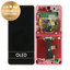 Samsung Galaxy Z Flip 7 F766B - LCD Displej + Dotykové Sklo + Rám (Coralred) - GH82-37581D Genuine Service Pack