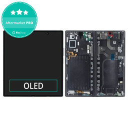 Samsung Galaxy Z Fold 7 F966B - LCD Displej + Dotykové Sklo + Rám (Jetblack) OLED