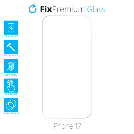 FixPremium Glass - Tvrdené Sklo pre iPhone 17