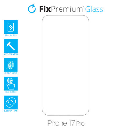 FixPremium Glass - Tvrdené Sklo pre iPhone 17 Pro