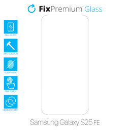 FixPremium Glass - Tvrdené Sklo pre Samsung Galaxy S25 FE