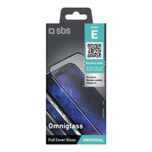 Univerzálne tvrdené sklo Omniglass E, Čierna, SBS