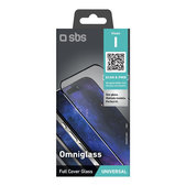 Univerzálne tvrdené sklo Omniglass I, Čierna, SBS