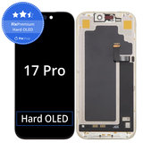 Displej Hard OLED pre iPhone 17 Pro, Dotykové sklo s rámom, FixPremium