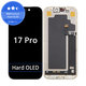 Displej Hard OLED pre iPhone 17 Pro, Dotykové sklo s rámom, FixPremium