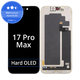 Displej Hard OLED pre iPhone 17 Pro Max, Dotykové sklo s rámom, FixPremium
