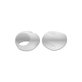 Náhradné silikonové štuple pre Apple AirPods 3, Biele