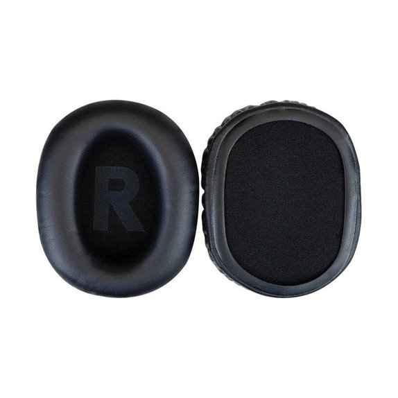 Náhradné Náušníky pre Logitech G Pro X 2, Pamäťová pena + PU Koža, Čierne, 1 pár