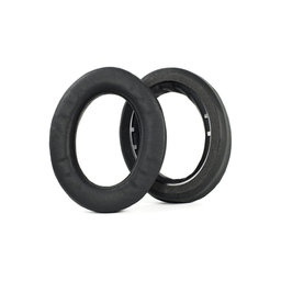 Náhradné Náušníky pre Sennheiser HD490 Pro, HD490 Pro Plus, Pamäťová pena + PU Koža, Čierne, 1 pár