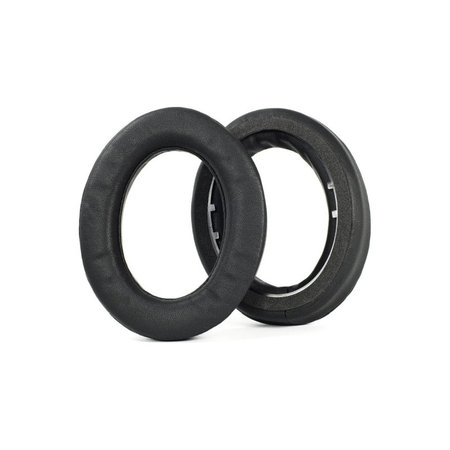 Náhradné Náušníky pre Sennheiser HD490 Pro, HD490 Pro Plus, Pamäťová pena + PU Koža, Čierne, 1 pár