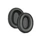 Náhradné Náušníky pre Audiotechnica ANC500BT, Pamäťová pena + PU Koža, Čierne, 1 pár