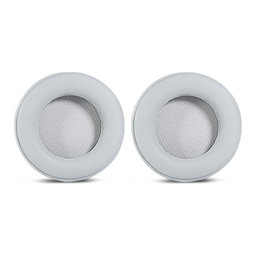 Náhradné Náušníky pre Corsair Virtuoso RGB, RGB SE, RGB XT, Pamäťová pena + PU Koža, Šedé, 1 pár