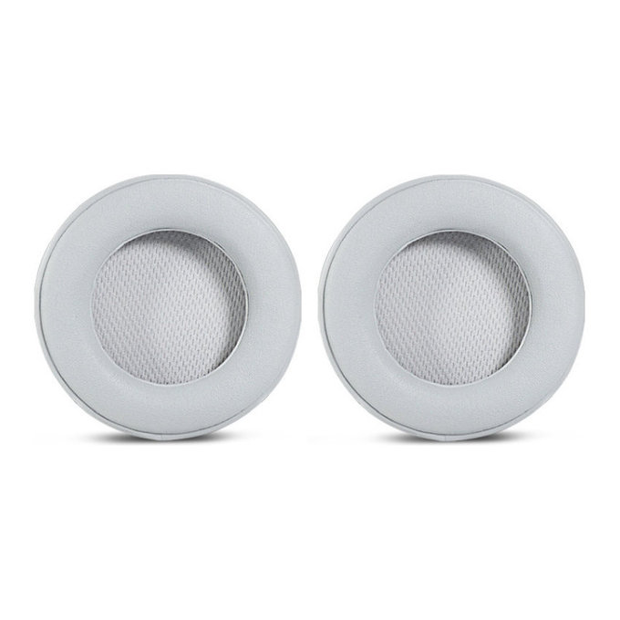 Náhradné Náušníky pre Corsair Virtuoso RGB, RGB SE, RGB XT, Pamäťová pena + PU Koža, Šedé, 1 pár