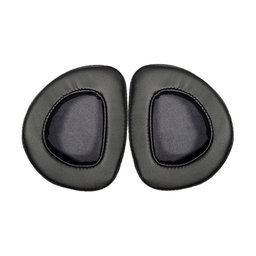 Náhradné Náušníky pre Asus Rog Delta, Delta S, Pamäťová pena + PU Koža, Čierne, 1 pár