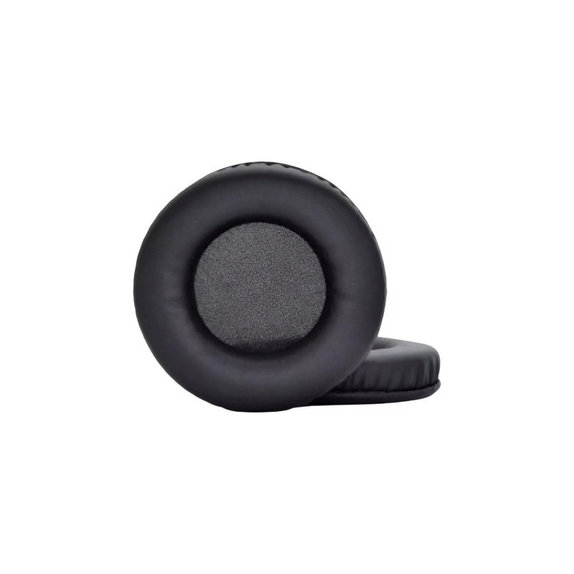 Náhradné Náušníky pre Audio Technica ATH-A500X, A550Z, A900X, A990Z, Pamäťová pena + PU Koža, Čierne, 1 pár