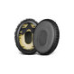 Náhradné Náušníky pre Bose QuietComfort 3, OE/ON-EAR a OE1, Pamäťová pena + PU Koža, Čierne, 1 pár