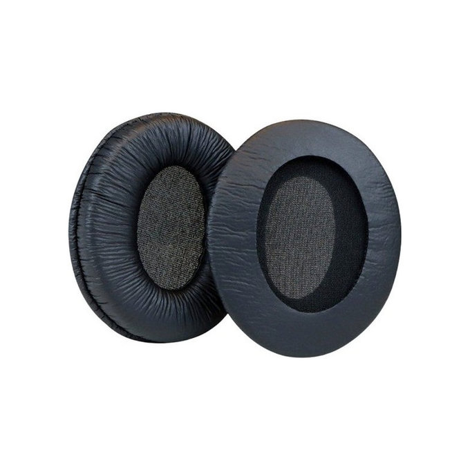 Náhradné Náušníky pre Bose QuietComfort 1, Pamäťová pena + PU Koža, Čierne, 1 pár