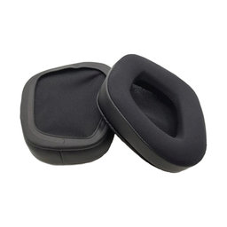 Náhradné Náušníky pre Corsair Void RGB Elite, Pamäťová pena + Neoprén, Čierne, 1 pár