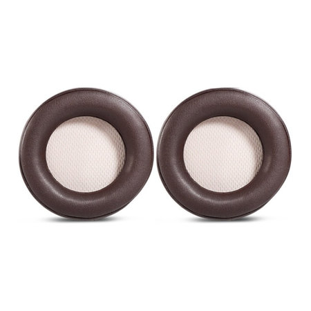 Náhradné Náušníky pre Corsair Virtuoso RGB, RGB SE a RGB XT, Pamäťová pena + PU Koža, Hnedé, 1 pár