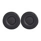 Náhradné Náušníky pre Jabra MOVE Wireless, Pamäťová pena + PU Koža, Čierne, 1 pár