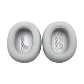 Náhradné Náušníky pre JBL E65BTNC, Duet NC, Live 650BTNC, Live 660NC, Pamäťová pena + PU Koža, Šedé, 1 pár