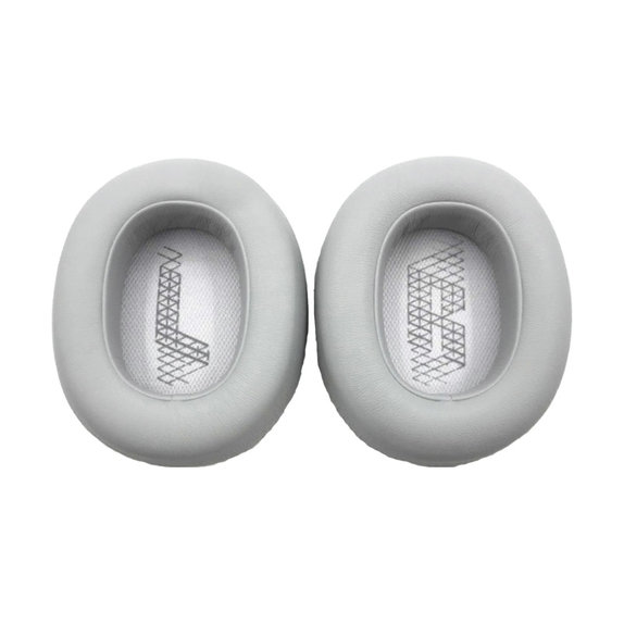 Náhradné Náušníky pre JBL E65BTNC, Duet NC, Live 650BTNC, Live 660NC, Pamäťová pena + PU Koža, Šedé, 1 pár